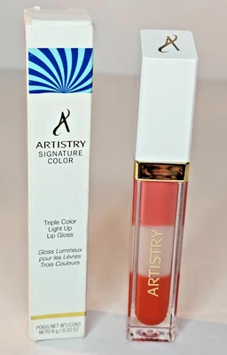 Brillo de labios iluminado triple color Artistry Signature Color paleta nuevo Amway Foto 1 de 3