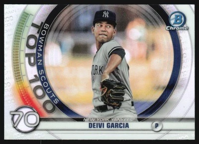 2020 Bowman Scouts Top 100 Deivi Garcia #BTP-70 GS1 - Image 1 of 2