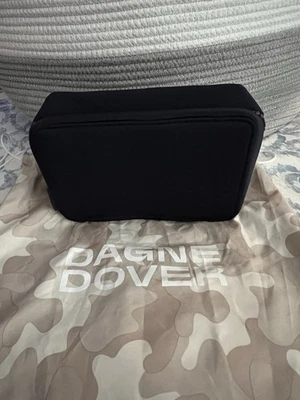 Dagne Dover Arlo 氯丁橡胶技术收纳袋海军蓝拉链袋 ~ 二手状况完好 — 第 1/4 张图片