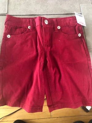 True Religion Red Cotton Shorts Boy's Size 4T BNWT FREE US S/H - Image 1 of 4