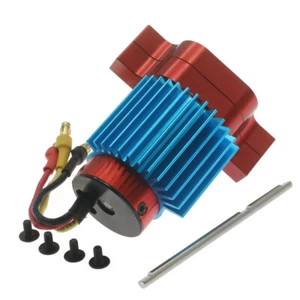 380 Brushless Motor w/ Gearbox Housing w/ Gears For RC 1/16 WPL Henglong B14 B16 - Picture 1 of 5