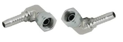 Hydroscand Hydraulic 90 Degree Compact BSP Female Hosetail Insert Hose Tail