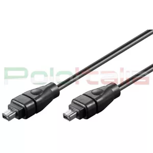 Cavo 1,8m FIREWIRE da 4 a 4 pin 400 IEEE 1394 per dati pc foto Jvc Nikon mini dv - Bild 1 von 1