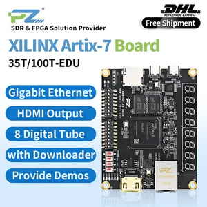 Puzhi FPGA development board Xilinx Artix7 XC7A35T A7 35T 100T EDU For Study - Picture 1 of 10