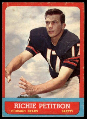 1963 Topps #71 Richie Petitbon - Image 1 of 2