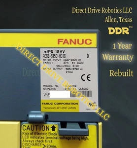 **Neu aufgebaut**12 Monate Garantie**PROBIEREN SIE UNS EINMAL**AUSTAUSCH**Fanuc A06B-6150-H018 - Bild 1 von 8