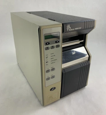 Zebra 140Xi3 III Label Thermal Printer 200 DPi Tested Self Serial and Network - Image 1 of 4