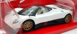 Mondo Motors 1/18 Scale Diecast 500925 - Pagani Zonda F - White/Black - Picture 1 of 5