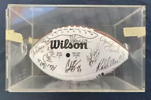 1995 Washington Redskins AUTOGRAPHED FOOTBALL Gus Frerottre PLUS - Picture 1 of 12