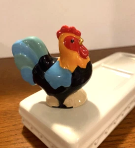 Nora Fleming Mini Cock A Doodle Doo Rooster A267 Hand-Painted Platter Charm - Picture 1 of 5