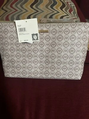 Bolsa de maquillaje cosmético Anne Klein bolsa de viaje para artículos de tocador... Nuevo con etiqueta Foto 1 de 3
