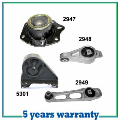 M950 Engine Motor & Trans Mount Set 4PCS For 2003-2005 Dodge Neon 2.0 For Manual - Image 1 of 4