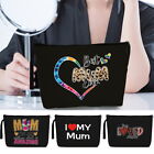 Printed Makeup Bag Pouch Travel Cosmetic Organizer for Mother's Day Gift