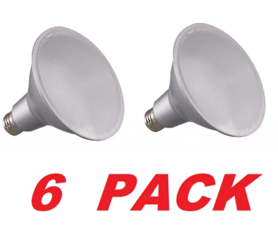 Satco S29446 1200 lumens E26 Medium Base Reflector LED light Bulb 90W (6 PACK) - Image 1 of 2