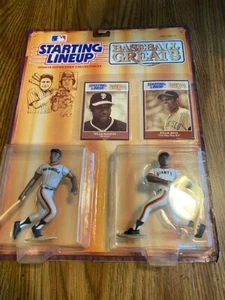 Willie McCovey & Willie Mays - Startaufstellung Baseball Greats Kenner 1989 BXG - Bild 1 von 1