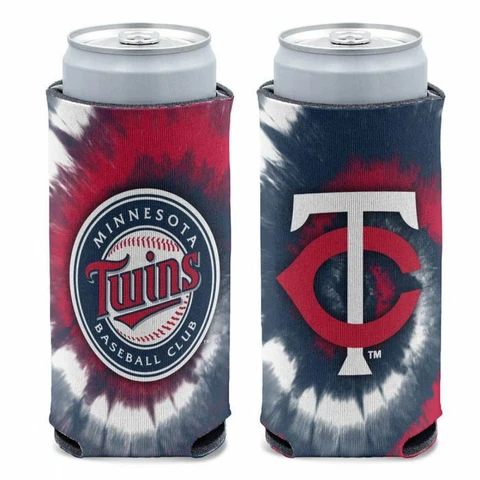 MINNESOTA TWINS 12 0Z SELTZER SLIM CAN COOLER COOZIE KOOZIE HOLDER MLB Cover