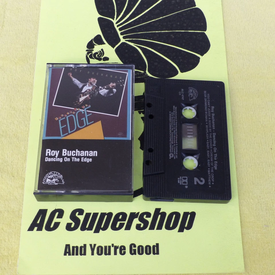 Roy Buchanan Dancing On The Edge- Cassette Tape - Изображение 1 из 1
