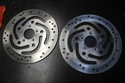 Harley-Davidson Road King Shrine SE 2005 FLHR OEM rotores de freno delanteros izquierdo derecho Foto 1 de 4