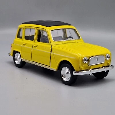 Renault 4 Diecast Model Car 1/34 - New In Box by Welly - Image 1 of 4