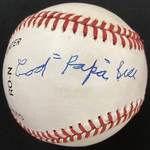 James Cool Papa Bell Signed Baseball Homestead Grays Autograph Crawfords HOF JSA - Picture 1 of 8