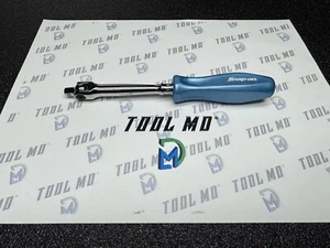 Snap-on Tools USA PEARL BLUE 1/4" Drive 6" Length Hard Grip Breaker Bar TMH10 - Bild 1 von 16