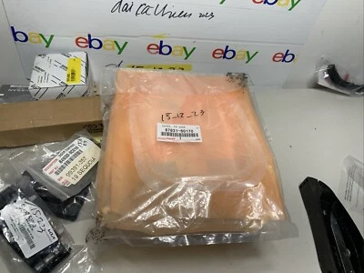 Cubierta de orificio de servicio de puerta delantera derecha Toyota 4runner 2010-2024 deflector de agua OEM Foto 1 de 4