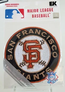 RARO EK Success MLB SAN FRANCISCO GIANTS LOGOTIPO Libro de recortes PARCHE Juego de pegatinas - Imagen 1 de 6