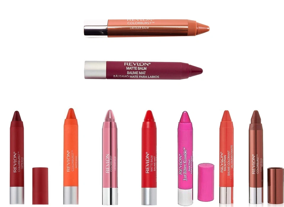 REVLON ColorBurst Matte OR Lacquer Lip Balm Lipstick Crayon CHOOSE Colour SEALED - Image 1 of 1
