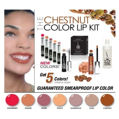 LIP INK   Smearproof Liquid Lip Kit - Chestnut Collection - Image 1 of 4