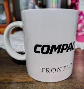 Vintage Microsoft x Compaq Standard Weiß Kaffeebecher - Bild 1 von 4