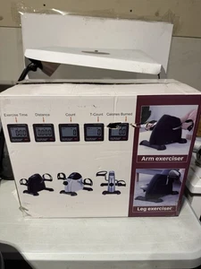 Sandinrayli Mini Exercise Bike Portable Pedal Exerciser - Picture 1 of 6
