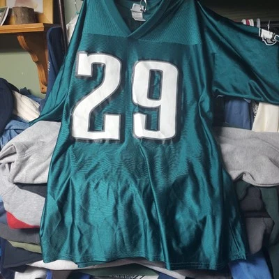 复古 Y2K 球队 NFL 费城老鹰队 LeSean "Shady" McCoy #29 球衣 XL — 第 1/4 张图片