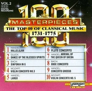 100 Masterpieces: The Top 10 of Classical Music, 1731-1775, Vol. 2 Foto 1 de 1