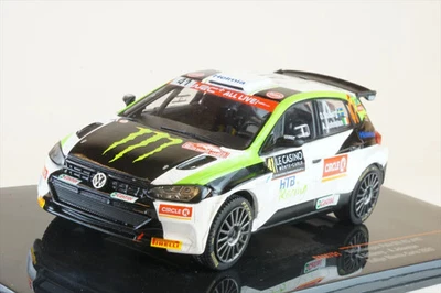 Ixo 1/43 VW Polo GTI R5 #41 2020 WRC Rally Monte Carlo Oliver Solberg Aaron John - Immagine 1 di 2