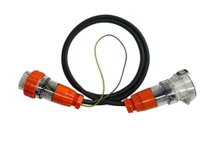Cable de prueba trifásico 32 amperios 5 pines para pruebas de fugas a tierra - Imagen 1 de 3