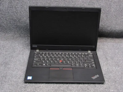 联想 ThinkPad L480 14 英寸笔记本电脑英特尔酷睿 i5-8250U 1.60GHz 8GB RAM 128GB 固态硬盘 — 第 1/4 张图片