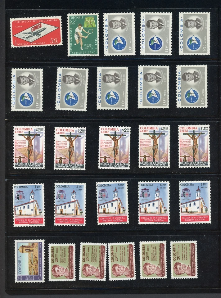 COLOMBIA MINT STOCK Selections Lot #24 - SEE SCAN - $$$ - Image 1 of 1