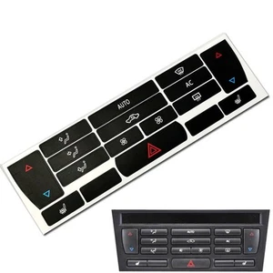 Button Repair Sticker Climate Control Decals Practical Use Push Button Type - Picture 1 of 8