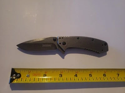 Kershaw 1555BW Hinderer Design Assisted Opening Folding Pocket Knife - Image 1 of 3