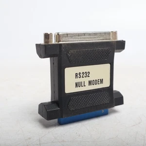 VINTAGE Null Modem DB25 Female to Female Adapter Connector Changer Serial RS-232 - Picture 1 of 5