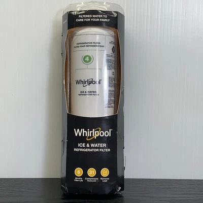 Genuine Whirlpool Filter 4 Ice/Water Refrigerator WHR4RXD1 – BRAND NEW! SEALED - Image 1 of 4