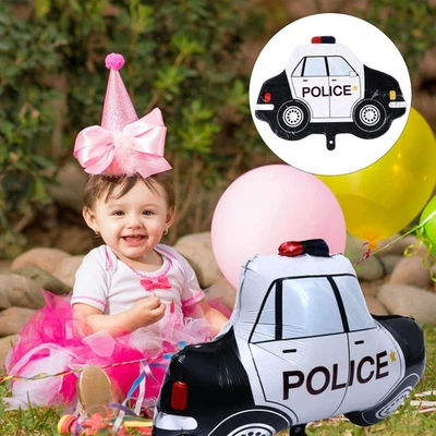  5 Pcs Construction Foil Balloons Transportation Party Aluminium Film - Image 1 of 4