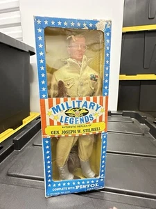 Excel Toy Corp 1974 leyendas militares general Joseph W. Stilwell sin usar, en caja - Imagen 1 de 9