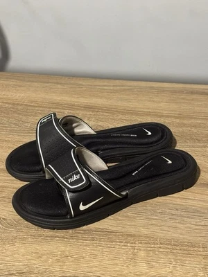 NIKE комфорт стельки шлепанцы сандалии шлепанцы женский размер 8 регулируемый ремень - Изображение 1 из 4