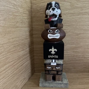 New Orleans Saints 16 Inch Tiki Totem Figure Statue Decoration NFL Football - Picture 1 of 9
