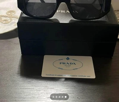Black Prada Unisex Sunglasses  - Image 1 of 4
