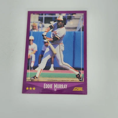 1988 Score Eddie Murray Baltimore Orioles #18 - Image 1 of 2