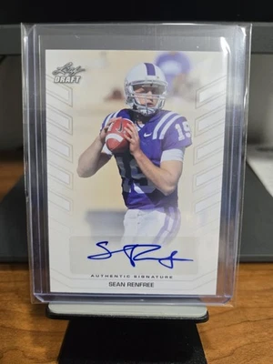 2013 Leaf Draft - Autographs Sean Renfree #BA-SR2 (AU, RC) - Image 1 of 2