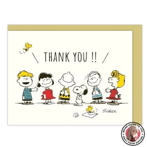 NEU Hallmark Snoopy Dankeskarte 3D Vielen Dank 836658 - Bild 1 von 1