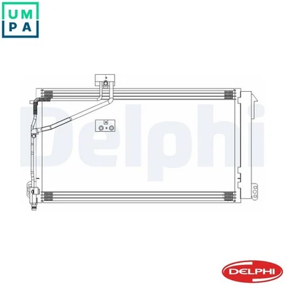 CONDENSER AIR CONDITIONING CF20309 FOR MERCEDES-BENZ M 271.944 1.8L 4cyl SLK SLK - Image 1 of 4